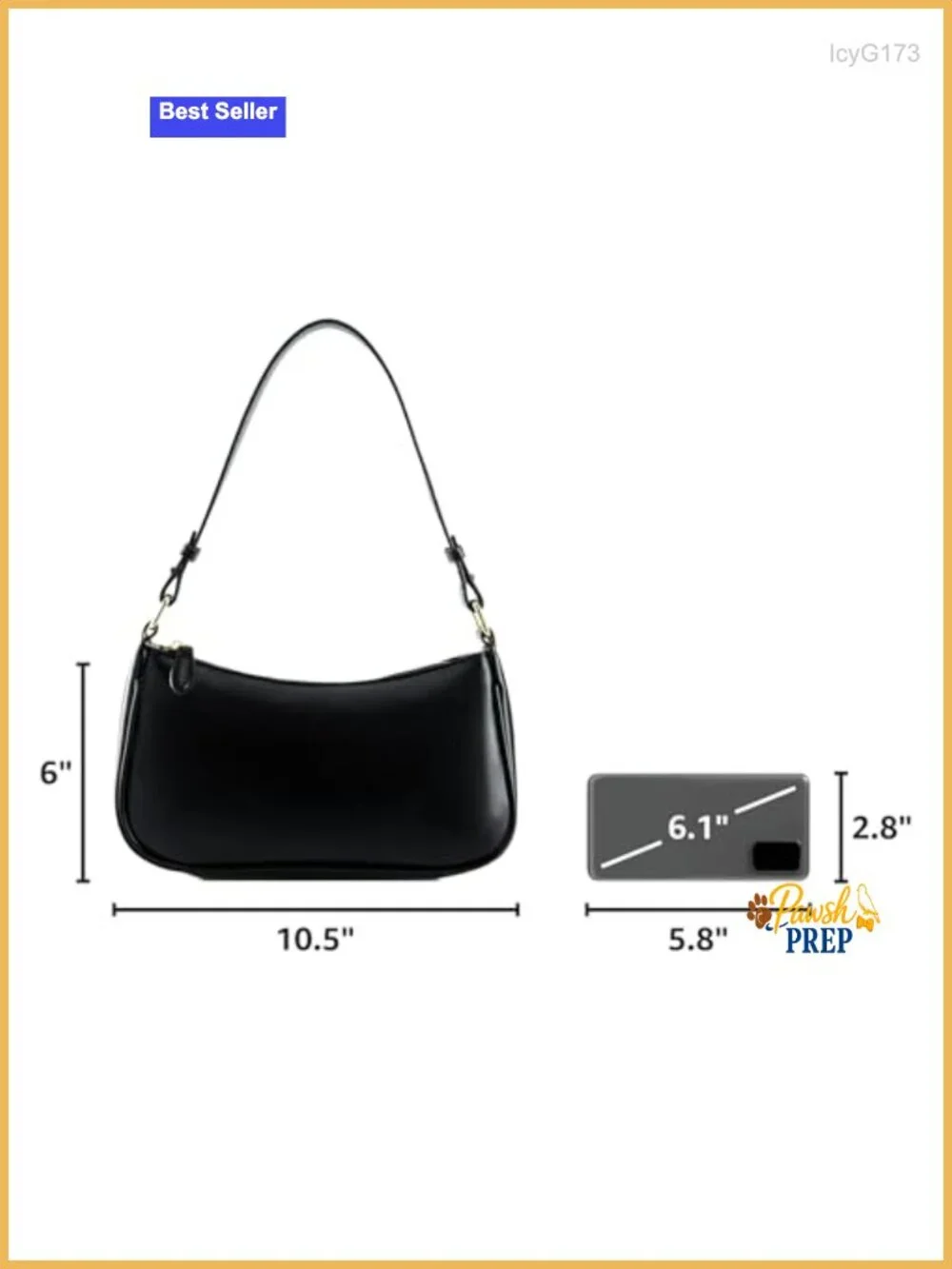 Women's Vegan Leather Hobo Shoulder Bag, Retro Tote Handbag with 2 Removable